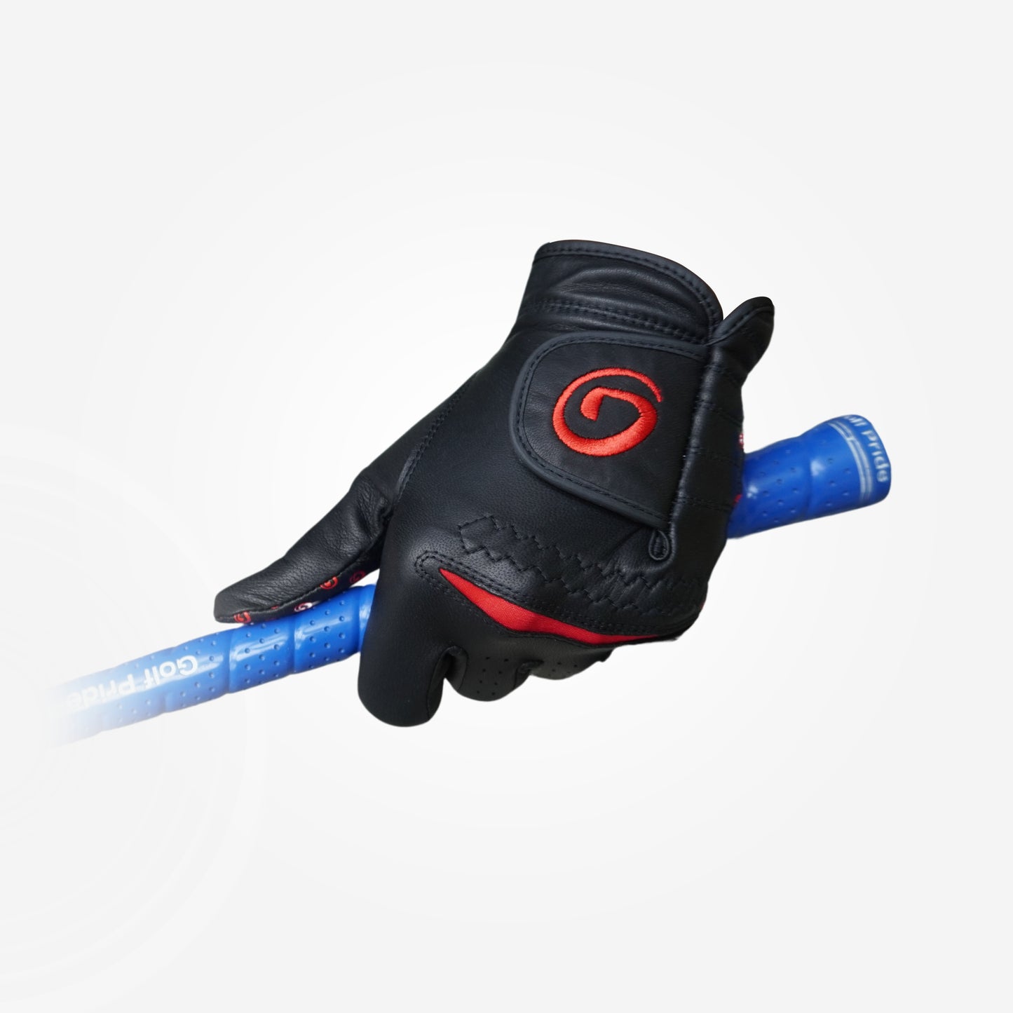 Gogolf Leather Glove Upmover G Black Red