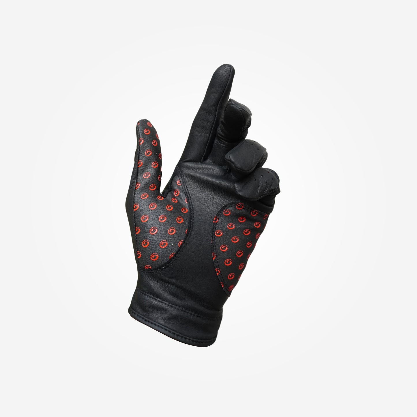 Gogolf Leather Glove Upmover G Black Red