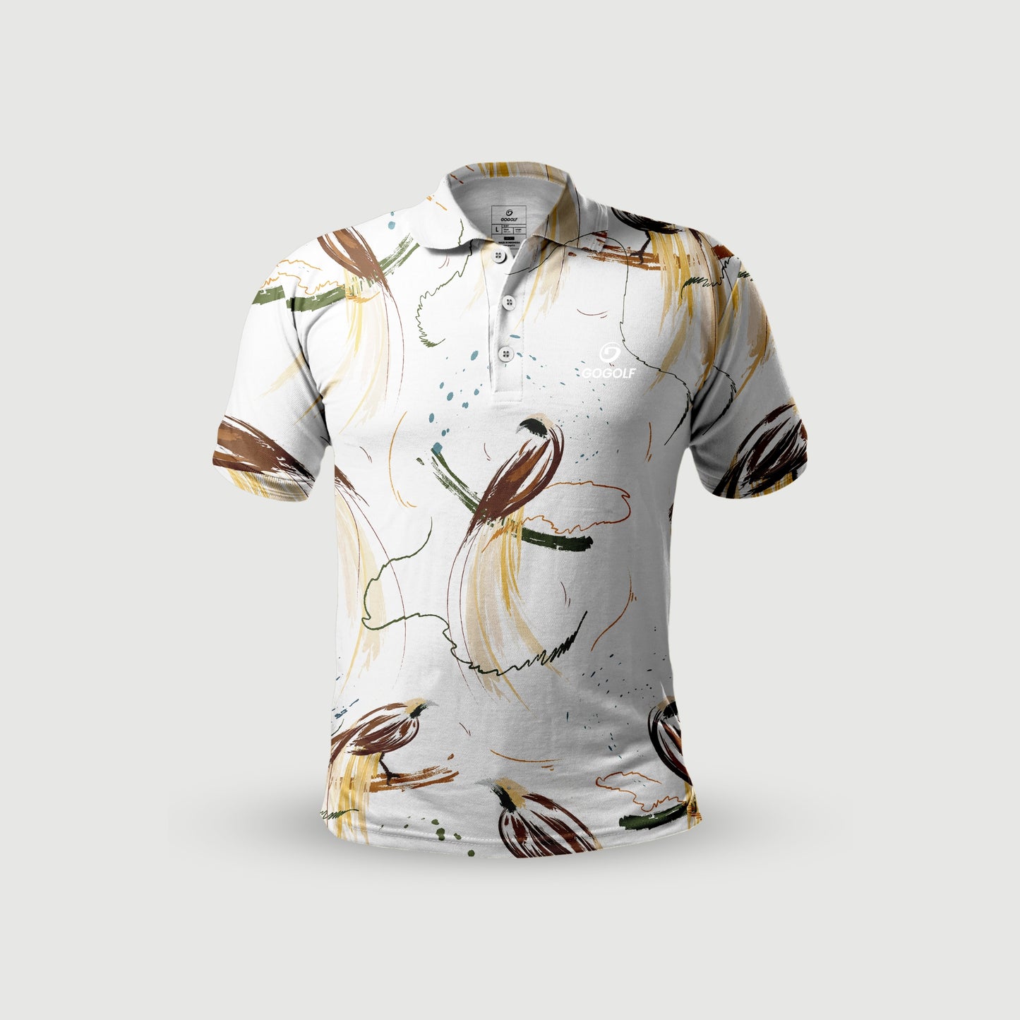 Men's Golf Shirt Cendrawasih