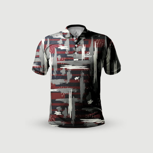 Mens Golf Shirt Dynamic Stroke