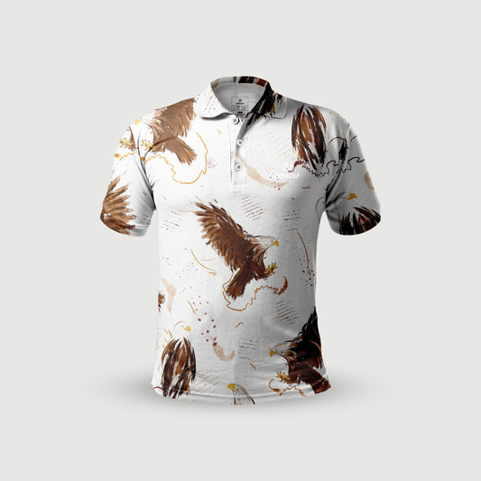 Men's Golf Shirt Eagle