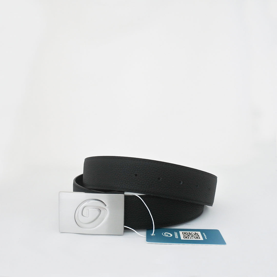 Men's Leather Belt Collider Black