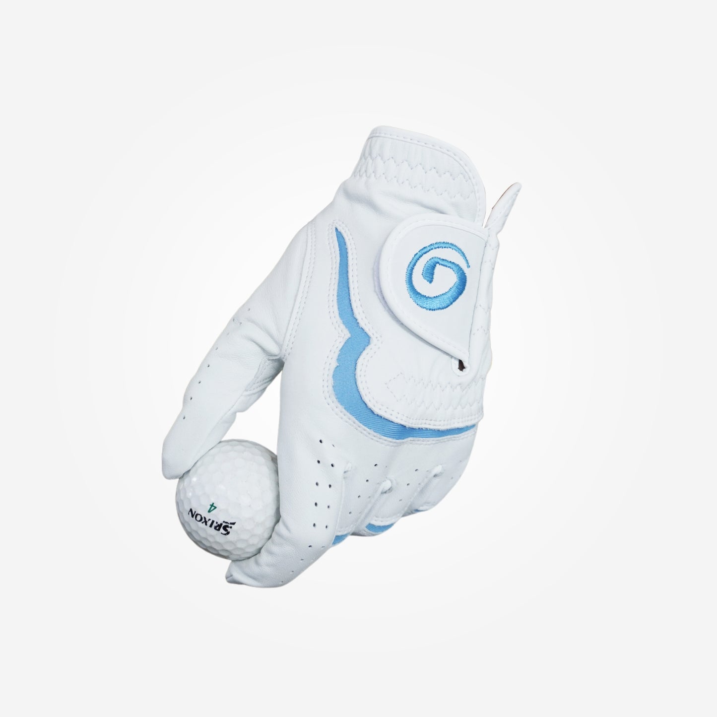 Gogolf Leather Glove Aeroflex Blue