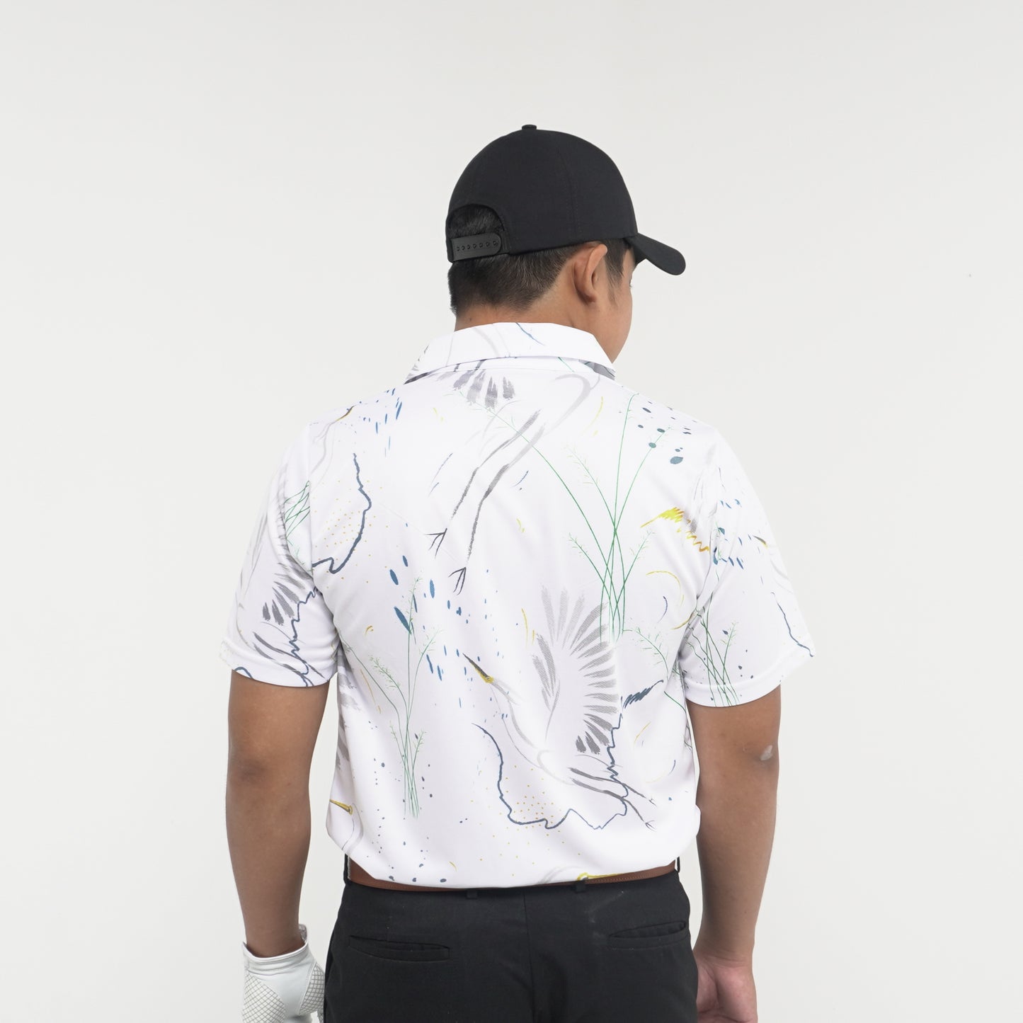 Men's Golf Shirt Herons