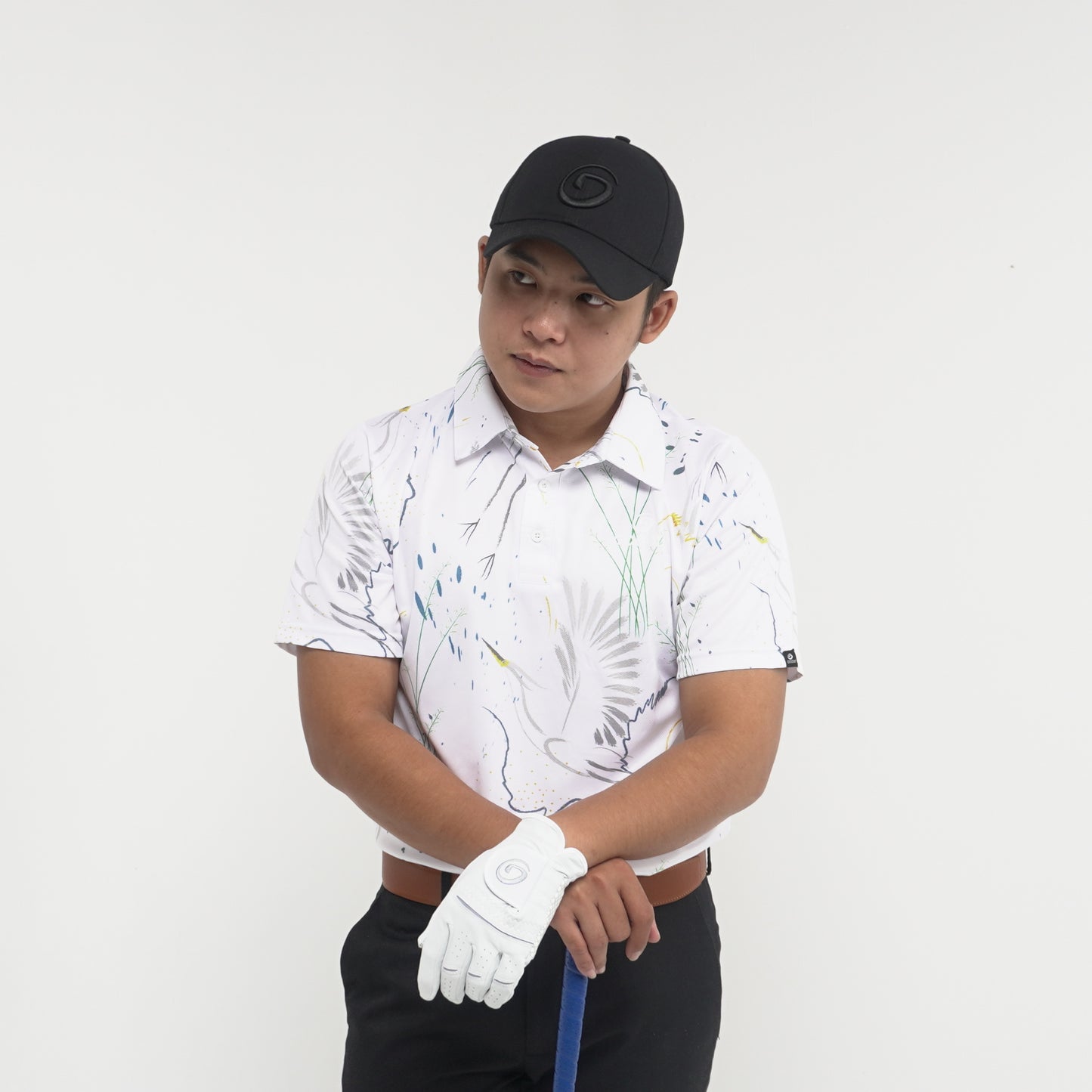 Men's Golf Shirt Herons