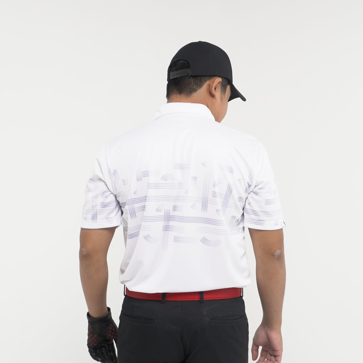 Men's Golf Shirt Midweave White