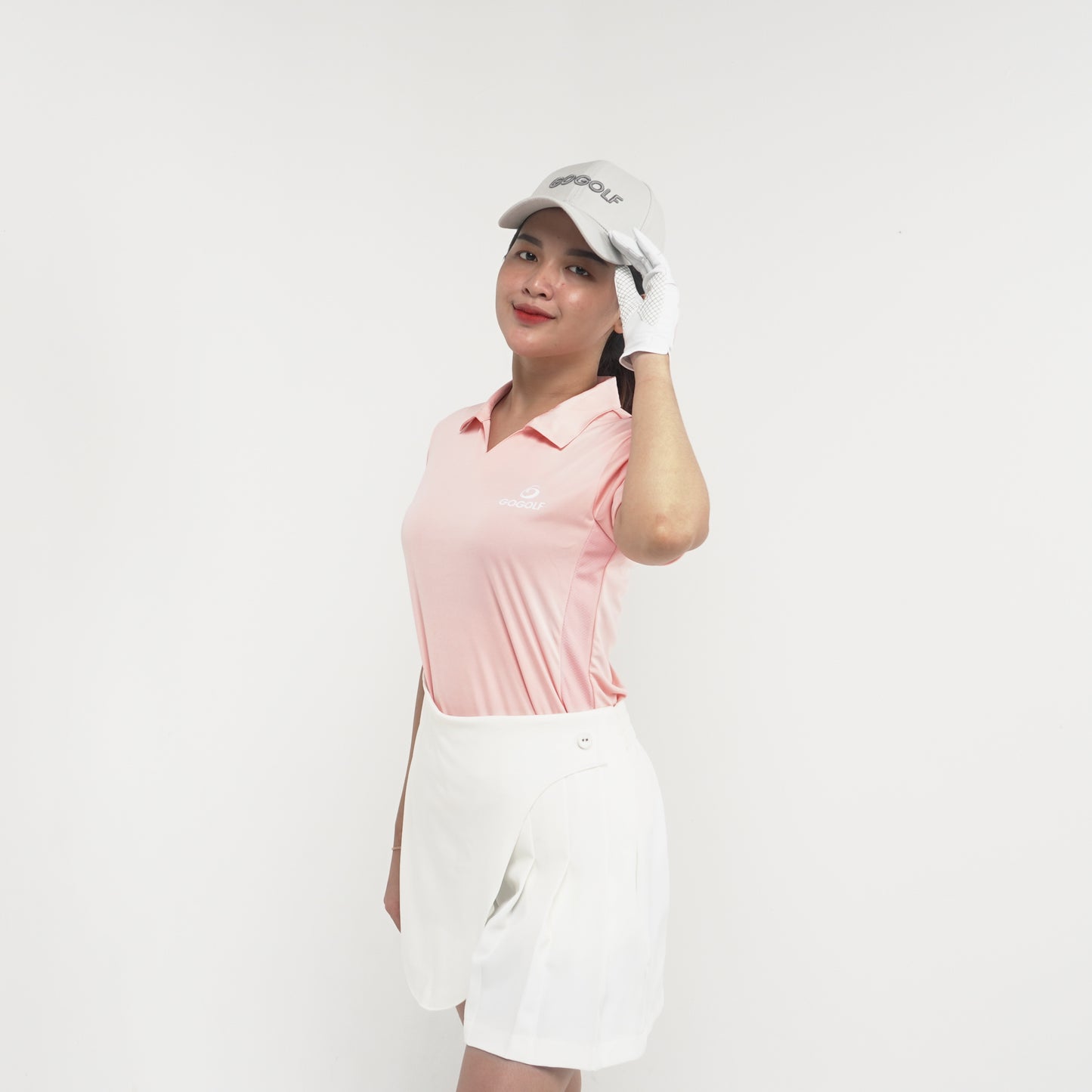 Women's Golf Shirt Airyflex Peach