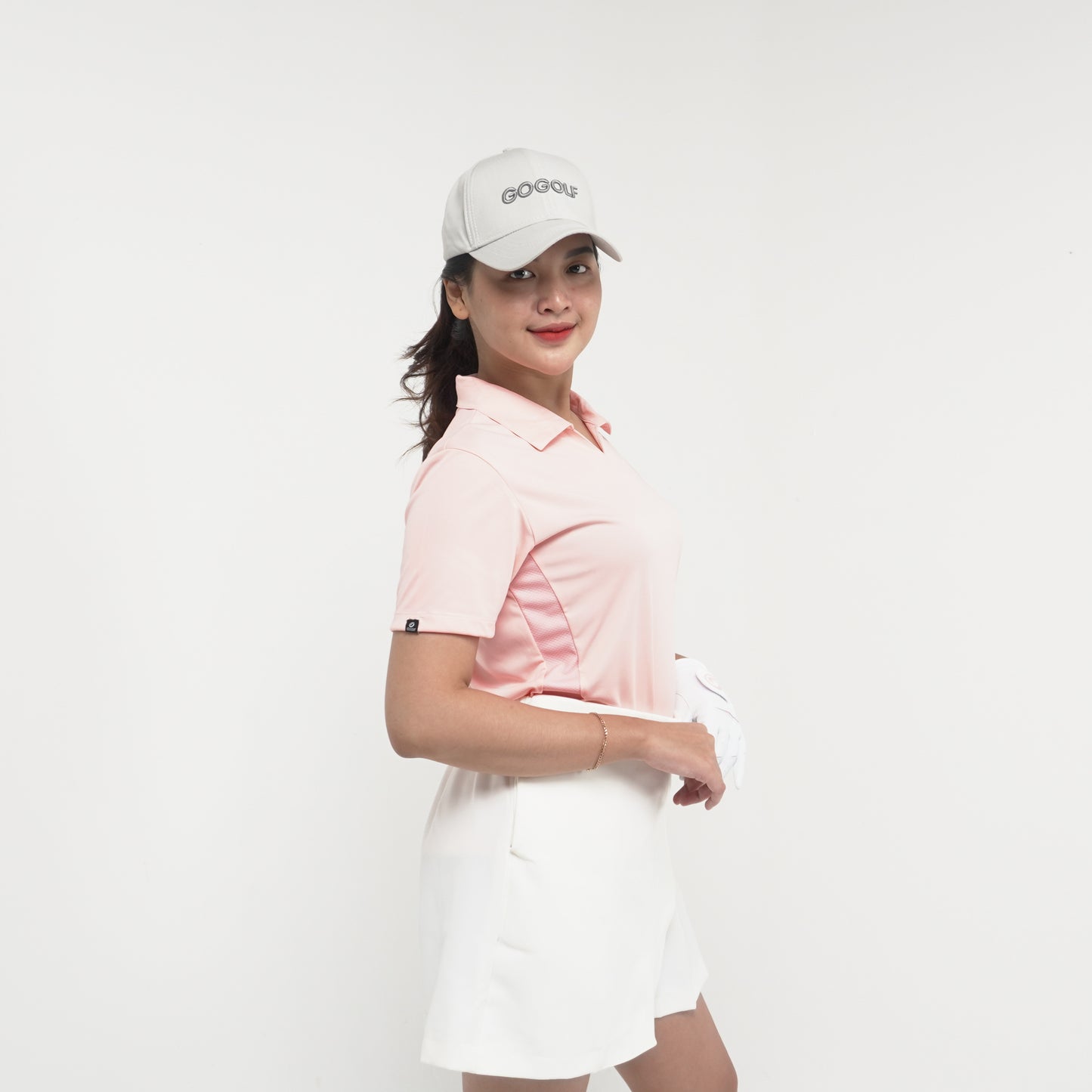 Women's Golf Shirt Airyflex Peach