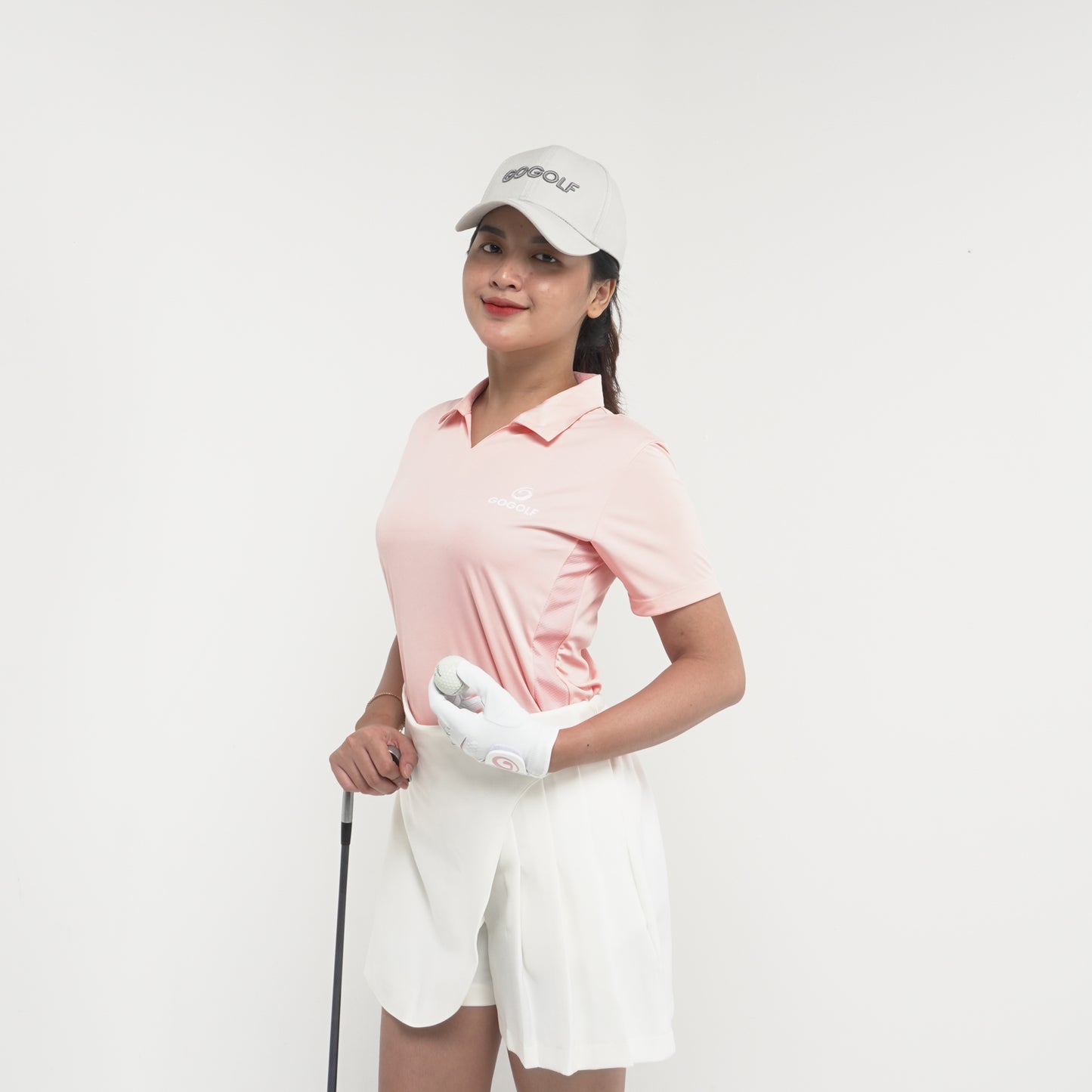 Women's Golf Shirt Airyflex Peach