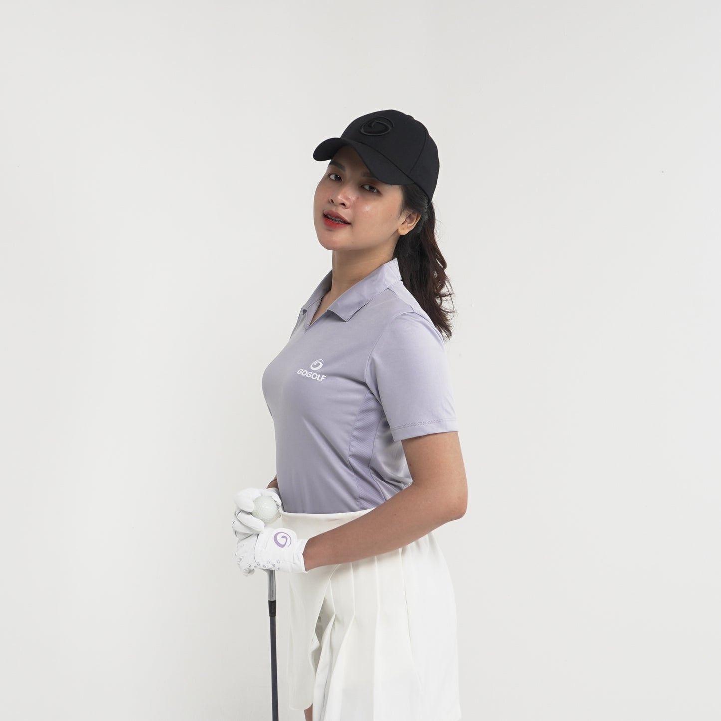 Women's Golf Shirt Airyflex Gray